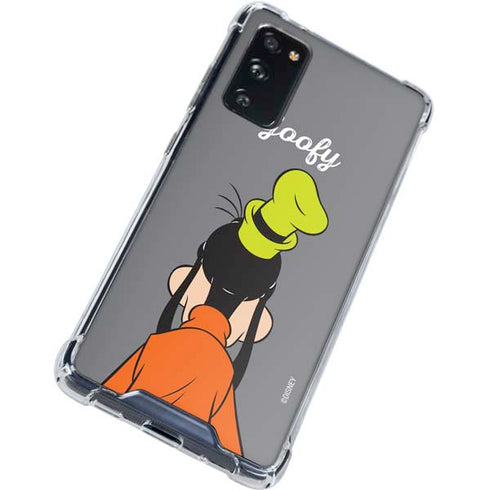 Disney Friends Goofy Backwards Galaxy S20 FE Clear Case